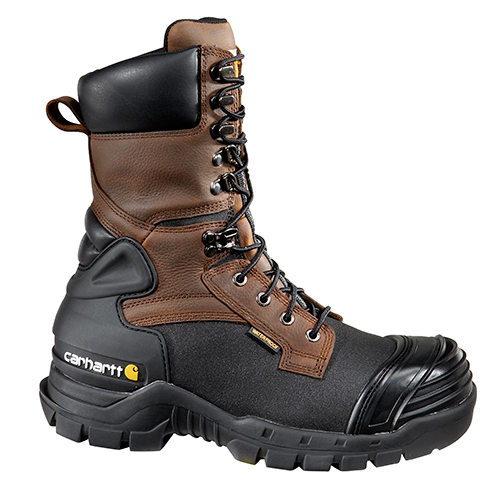 Carhartt 10" Brown Pac Boot with Safety Toe